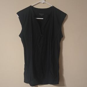 Athleta Black Sleeveless Active Tank